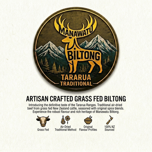 Tararua Traditional Beef Biltong (Sliced)