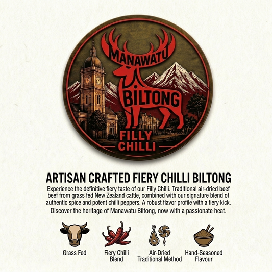 Filly Chilli Beef Biltong - Chilli Sticks